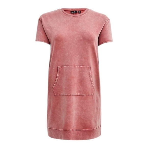 TORRID Crewneck Stonewashed Sweatshirt Dress Woman’s 3X Kangaroo Pocket … - Picture 2 of 10
